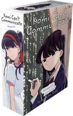Coperta cărții Komi Can't Communicate: Volumes 1–4 Box Set