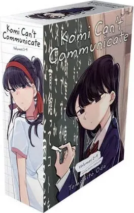 Coperta cărții Komi Can't Communicate: Volumes 1–4 Box Set