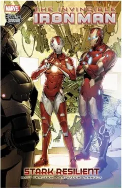 Coperta cărții Stark Resilient, Matt Fraction, Salvador Larroca