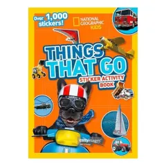 Coperta cărții Things That Go Sticker Activity Book, Michaela Weglinski