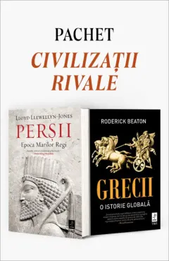 Coperta cărții Pachet Civilizații rivale. Grecii/Perșii - Roderick Beaton