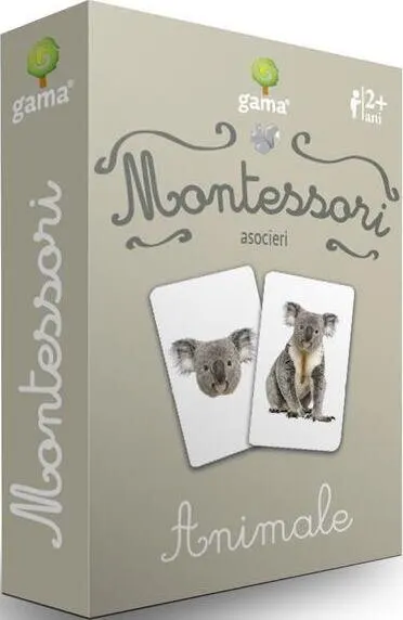 Coperta cărții Montessori. Asocieri - Animale