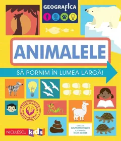 Coperta cărții Geografica. Animalele