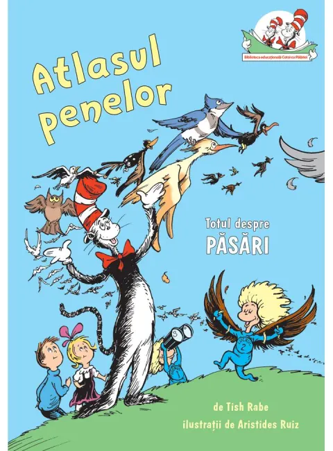 Coperta cărții Atlasul penelor. Totul despre pasari