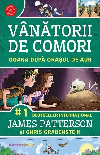 Coperta cărții Vânătorii de comori (vol. 5): Goana după orașul de aur
