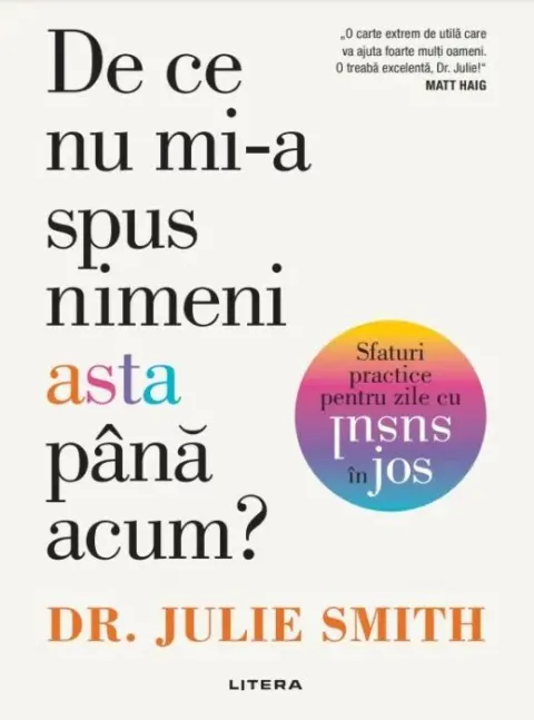 Coperta cărții De ce nu mi-a spus nimeni asta până acum? Sfaturi practice pentru zile cu susul în jos