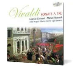 Coperta cărții Vivaldi: Sonate a Tre