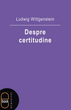 Coperta cărții Despre certitudine (epub)