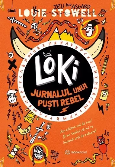 Coperta cărții Loki: Jurnalul unui puști rebel