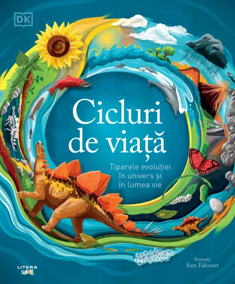 Coperta cărții Cicluri de viata. Tiparele evolutiei in univers si in lumea vie
