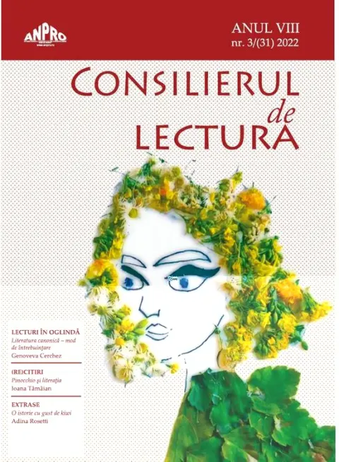 Coperta cărții Consilierul de lectură nr. 3 (31)/2022