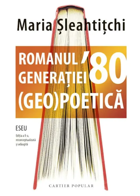 Coperta cărții Romanul generației’ 80. (Geo)poetiсă