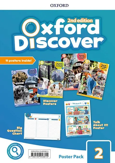 Coperta cărții Oxford Discover 2E Level 2 Posters