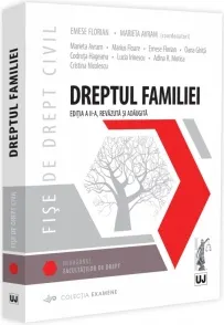 Coperta cărții Fise de drept civil. Dreptul familiei, editia a II-a, revazuta si adaugita