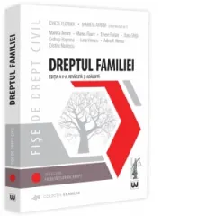 Coperta cărții Fise de drept civil. Dreptul familiei, editia a II-a, revazuta si adaugita