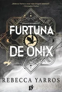 Coperta cărții Furtuna de onix. Al treilea volum din seria Empyrean