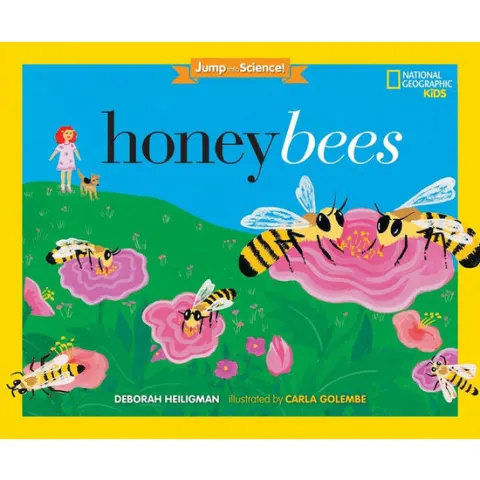 Coperta cărții Jump Into Science: Honeybees