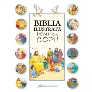 Coperta cărții Biblia ilustrata pentru copii