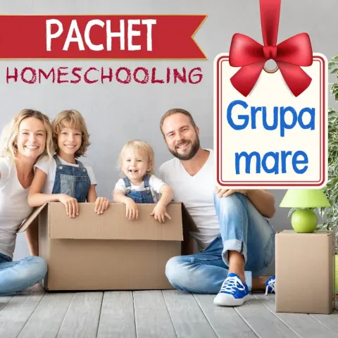 Coperta cărții Pachet Homeschooling Grupa mare