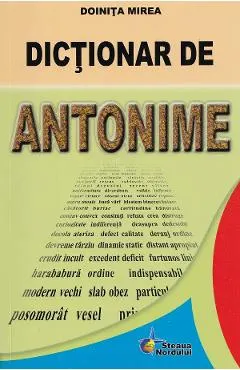 Coperta cărții Dictionar de antonime