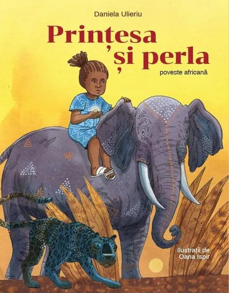 Coperta cărții Printesa si perla. Poveste africana