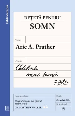 Coperta cărții Rețetă pentru somn