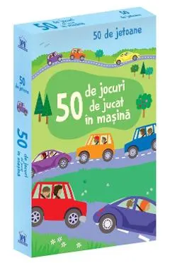 Coperta cărții 50 de Jocuri de jucat in Masina