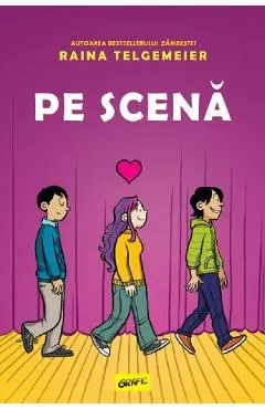 Coperta cărții Pe scena