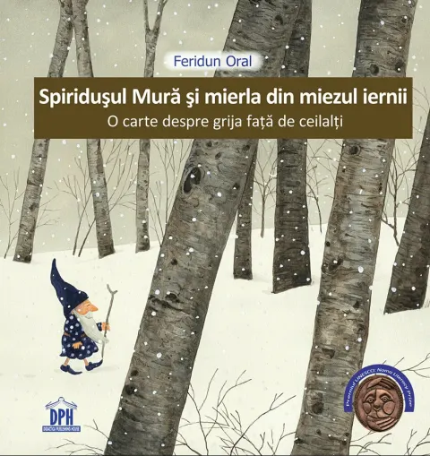Coperta cărții Spiridușul Mură și mierla din miezul iernii