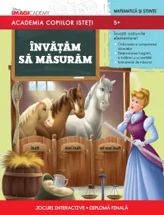 Coperta cărții Academia copiilor isteți. Învățăm să măsurăm