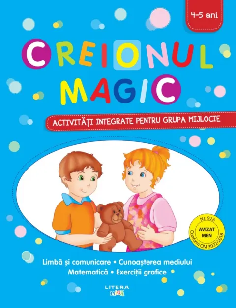 Coperta cărții Creionul magic. Activitati integrate pentru grupa mijlocie