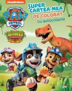 Coperta cărții Patrula Catelusilor. Supercartea mea de colorat, cu autocolante