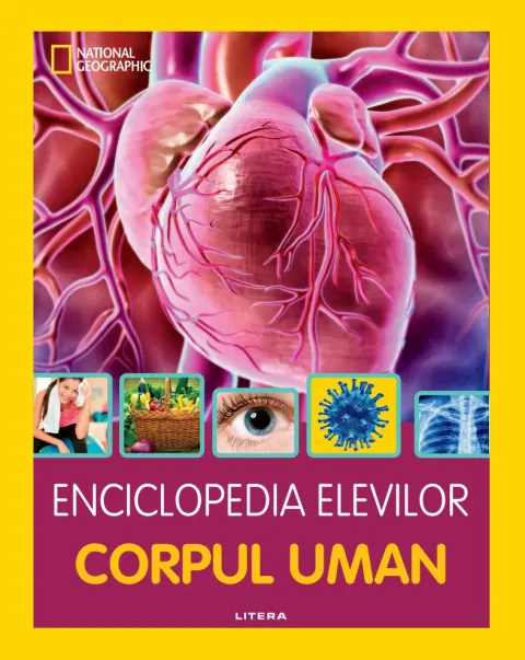 Coperta cărții Enciclopedia elevilor. Corpul uman