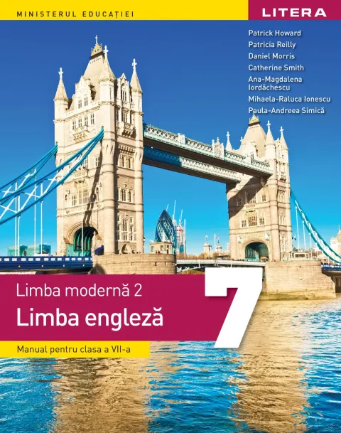 Coperta cărții Limba moderna 2. Limba franceza. Manual. Clasa a VII-a