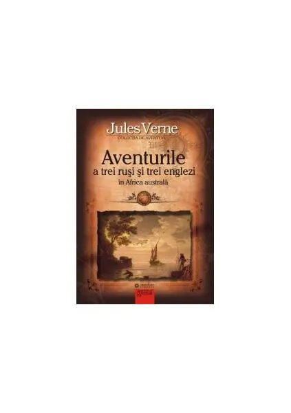 Coperta cărții Aventurile a trei ruși și trei englezi în Africa australă