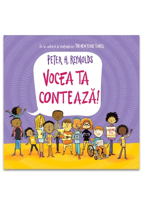 Coperta cărții Vocea ta contează!