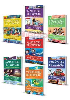 Coperta cărții Pachet Vanatorii de comori. Set 7 volume