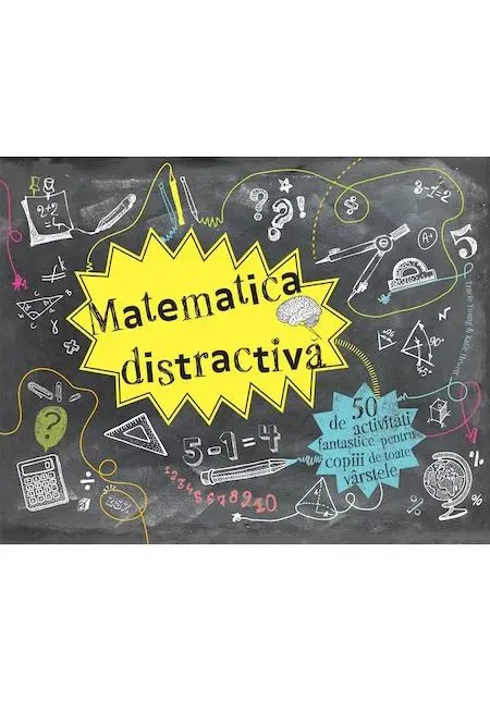 Coperta cărții Matematica distractiva - 50 de activitati fantastice