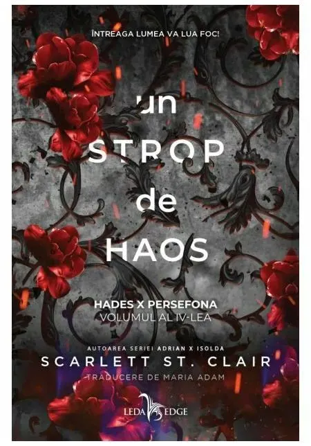Coperta cărții Un strop de haos. Seria Hades X Persefona, Vol.4