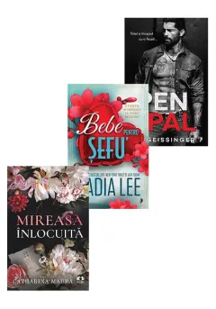 Coperta cărții Pachet Mireasa inlocuita +Pen Pal + Bebe pentru sefu. Set 3 carti