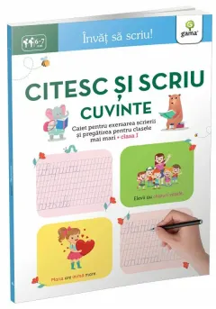 Coperta cărții Citesc si scriu cuvinte
