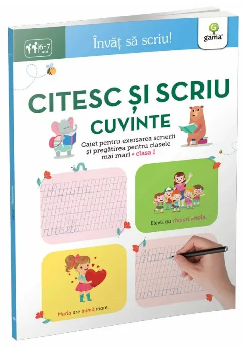 Coperta cărții Citesc si scriu cuvinte