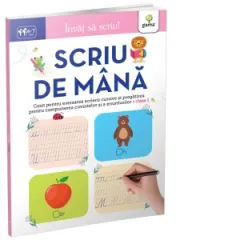 Coperta cărții Invat sa scriu! Scriu de mana 6-7 ani