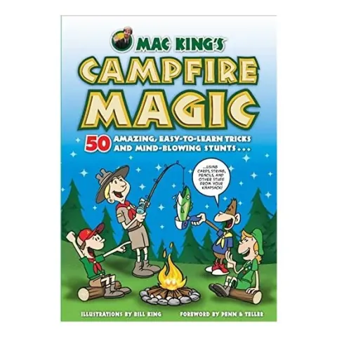 Coperta cărții Mac King's campfire magic