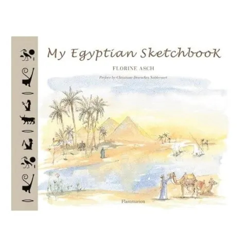 Coperta cărții My Egyptian Sketchbook (Sketchbooks)