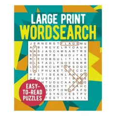 Coperta cărții Large Print Wordsearch Over 250 Easy-to-Read Puzzles