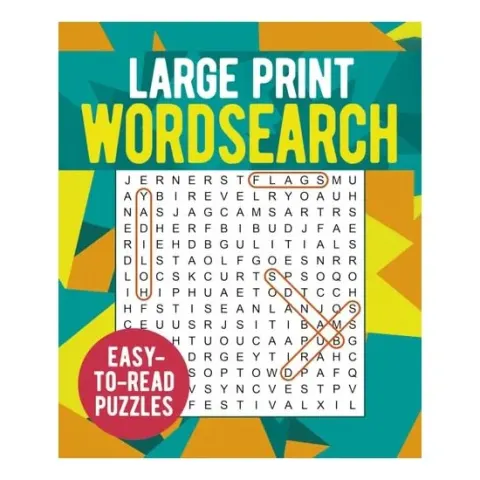 Coperta cărții Large Print Wordsearch Over 250 Easy-to-Read Puzzles