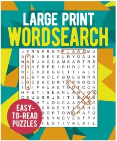 Coperta cărții Large Print Wordsearch Over 250 Easy-to-Read Puzzles