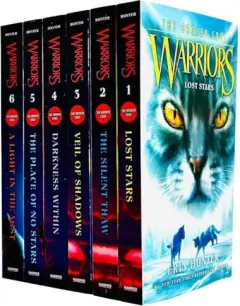 Coperta cărții Warriors Cat: The Broken Code Book 1-6 Series 6 Books Collection Set