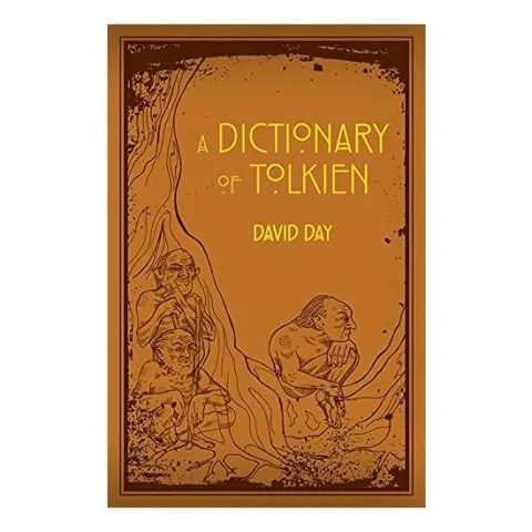 Coperta cărții Dictionary of Tolkien, David Day